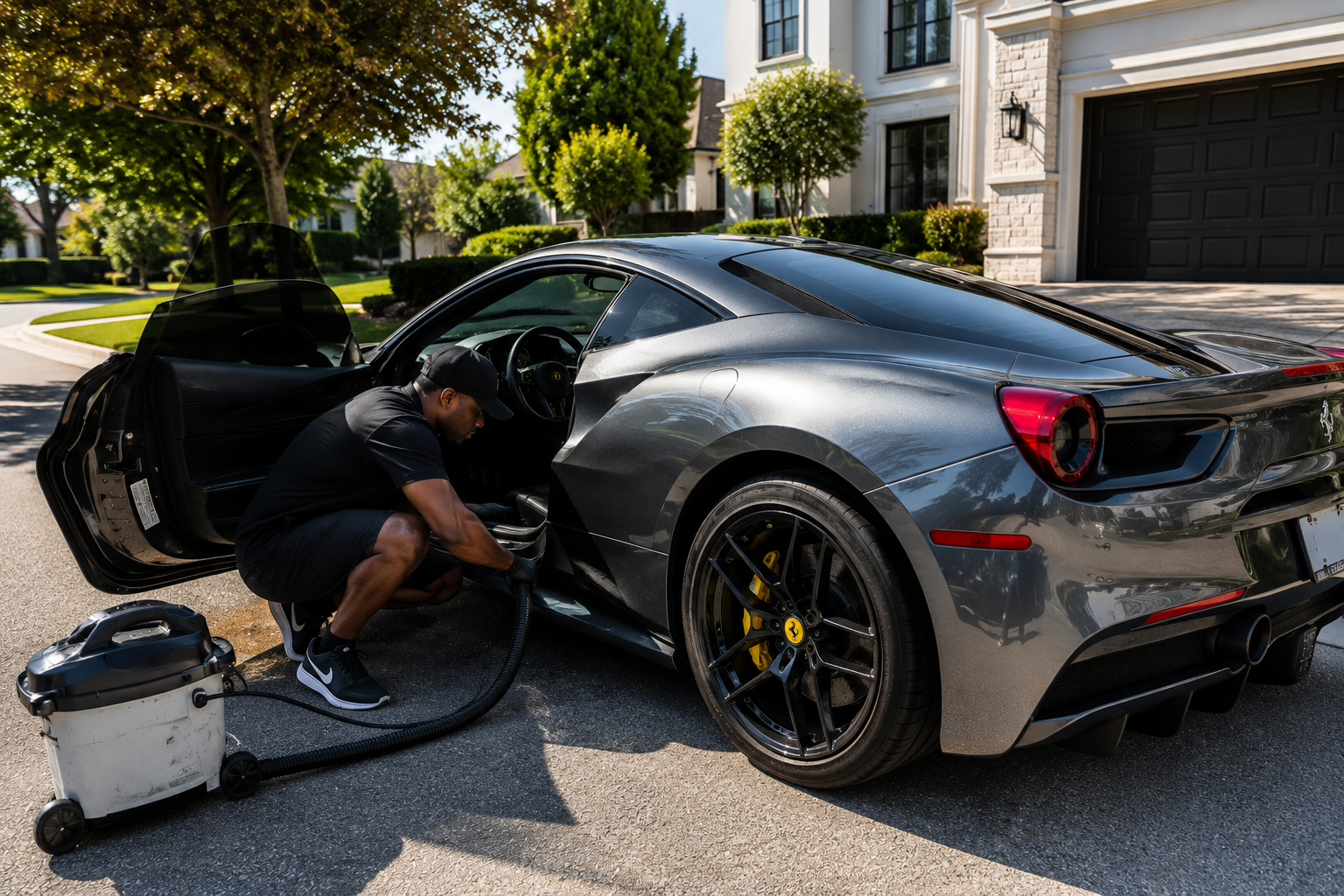 Luxury car detailing in Mississauga
